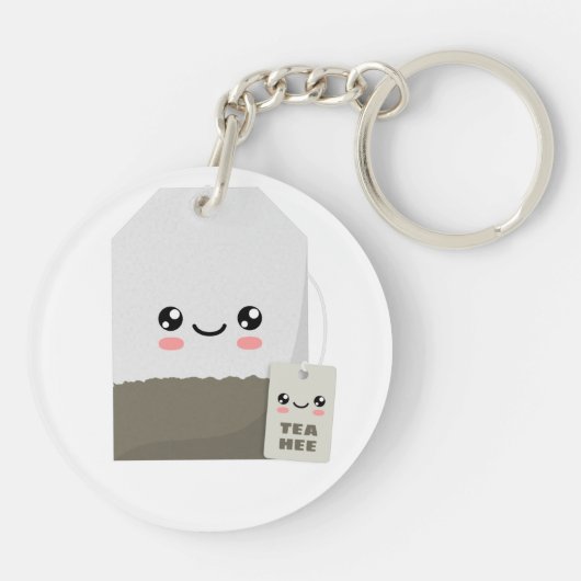 Tea Hee Sleutelhanger (Achterkant)