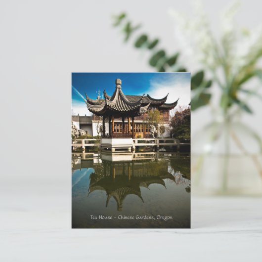 Tea House Briefkaart (Staand voorkant)