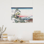 Tea house in Koishikawa Poster (Keuken)