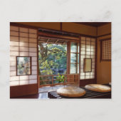 Tea house in spring postcard briefkaart (Voorkant)