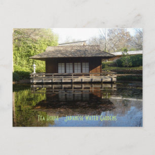 Tea House - Japanse watertuinen Briefkaart