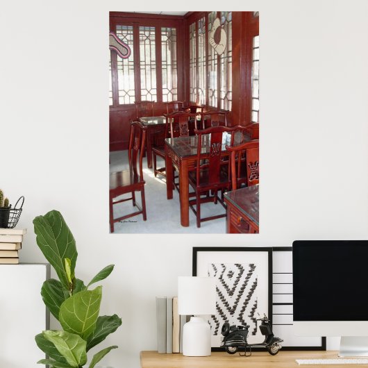 Tea House Poster (Thuiskantoor)
