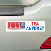Tea Iemand? Bumpersticker (Op auto)