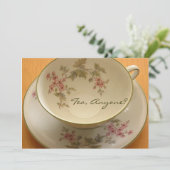 TEA, IEMAND? uitnodiging (Staand voorkant)