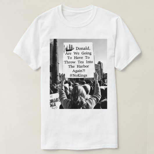 Tea In The Harbor (2-sided) - A MisterP Shirt (Design voorkant)