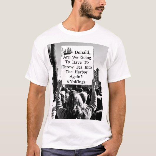 Tea In The Harbor (2-sided) - A MisterP Shirt (Voorkant)