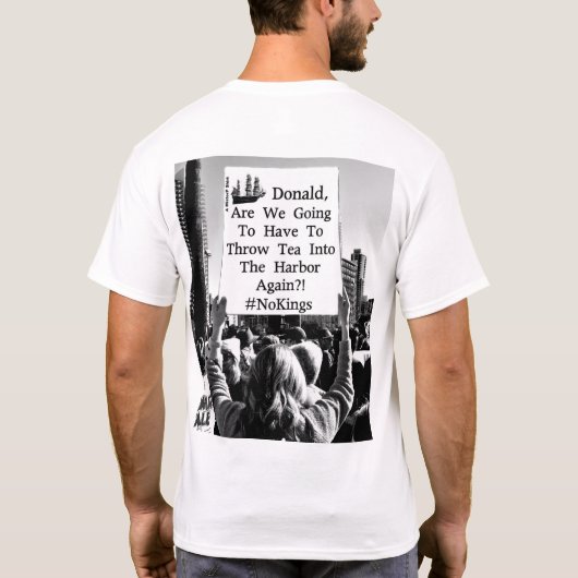 Tea In The Harbor (2-sided) - A MisterP Shirt (Achterkant)