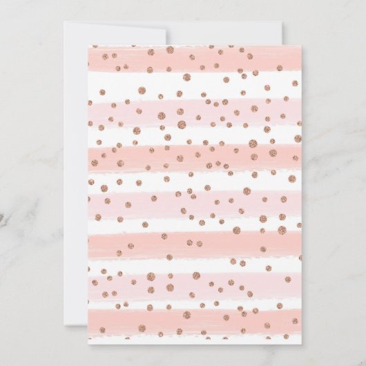 Tea in Wonderland Birthday Invitation Kaart (Achterkant)