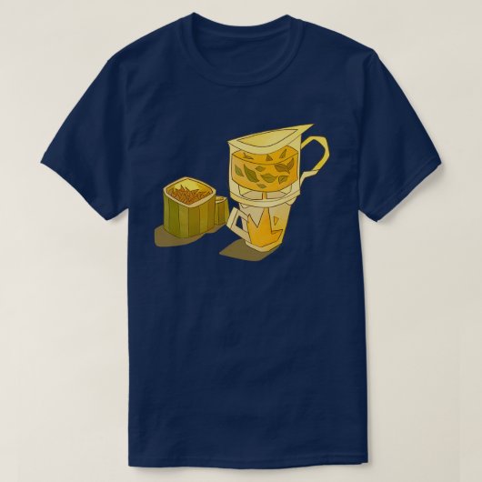 Tea Infuser T-shirt (Design voorkant)