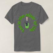 Tea is het elixir van het leven t-shirt (Design voorkant)