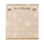 Tea is mijn tas notitieblok (Voorkant)