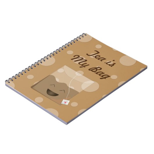 Tea is mijn tas notitieboek (Linkerzijde)