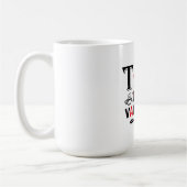 Tea Is My Valentine Funny Valentine Design Mug Koffiemok (Links)