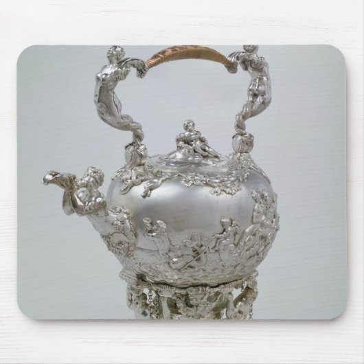 Tea kettle and stand by C.Kandler, Londen, 1730 Muismat (Voorkant)