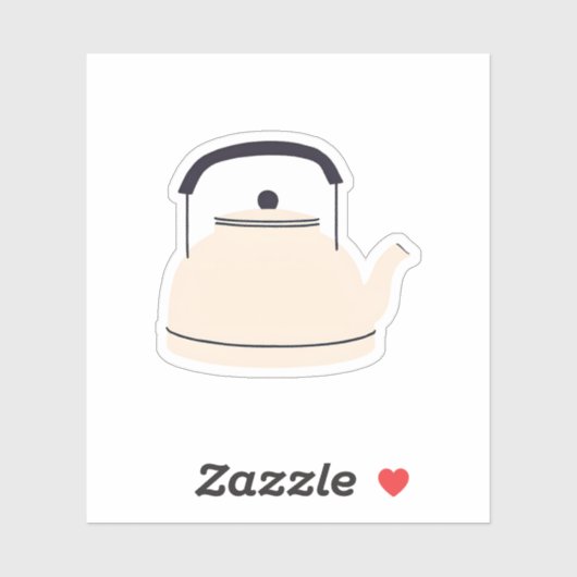 Tea Kettle Sticker (Vel)