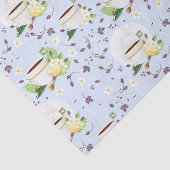 Tea Lemon Lavender Tissuepapier (Detail)