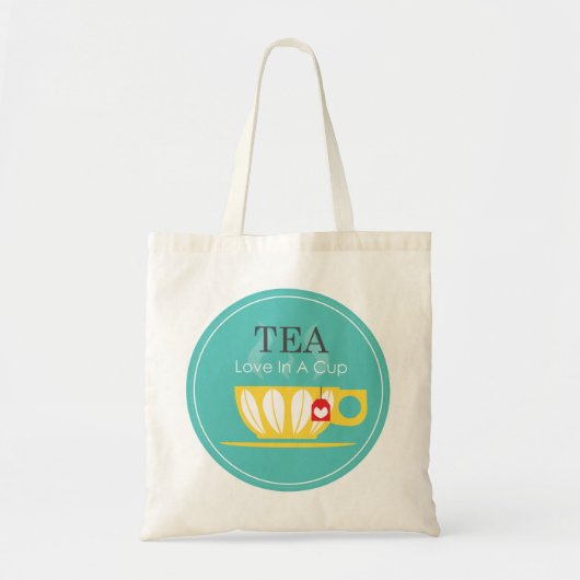 TEA - Liefde in een beker Tote Bag (Voorkant)