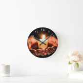 Tea Light Holiday Ronde Klok (Huis)