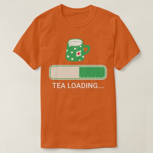 Tea Loading T-shirt (Design voorkant)