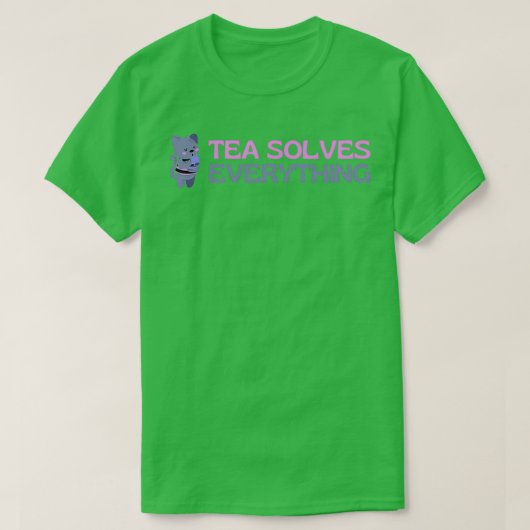 Tea lost alles op 48 t-shirt (Design voorkant)