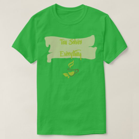 Tea lost alles op 51 t-shirt (Design voorkant)