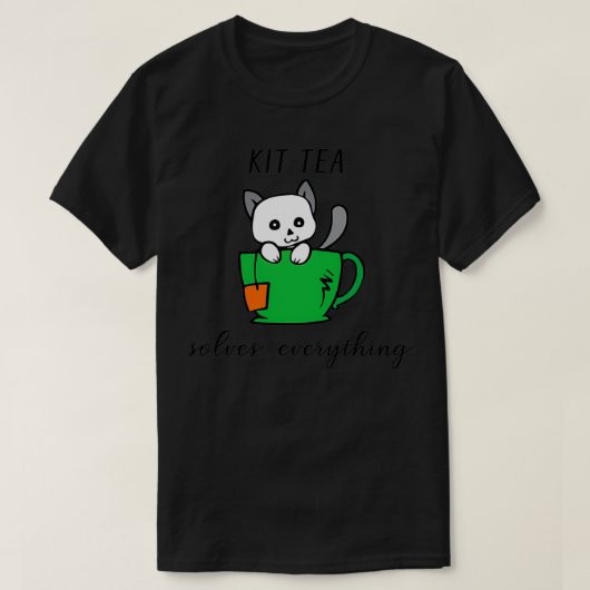Tea lost alles op 54 t-shirt (Design voorkant)