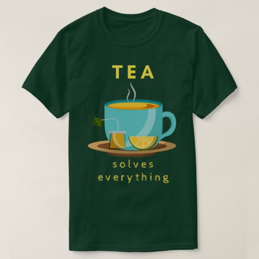 Tea lost alles op 72 t-shirt (Design voorkant)