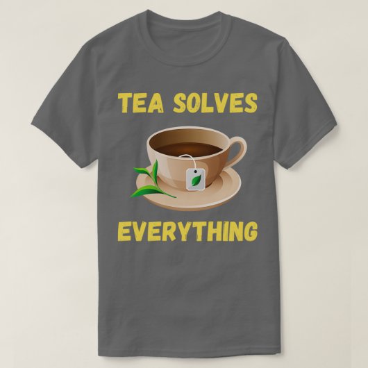 Tea lost alles op 84 t-shirt (Design voorkant)