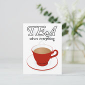 Tea lost alles op briefkaart (Staand voorkant)