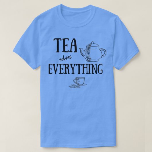 Tea lost alles van de Lover kleding Accessori op T-shirt (Design voorkant)