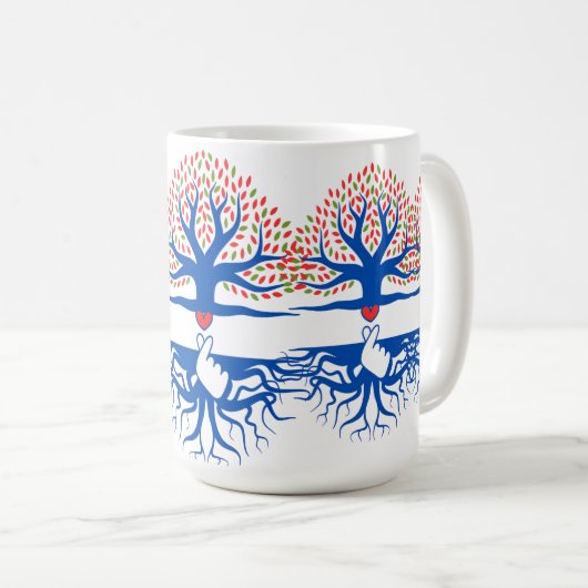 Tea love cup koffiemok (Voorkant rechts)