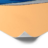 Tea Lover citeert  teacup kunst Poster (Hoek)