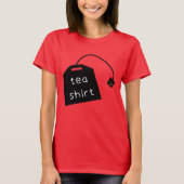 Tea Lover Groene Thee, Chai, Earl Grey T-shirt (Voorkant)