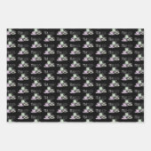 Tea Lover Positivity Quote - Sit Sip Vergeet Inpakpapier Vel (Voorkant 2)