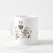 Tea Lover, Tea Drinker, Tea Mok, Typografie Coffe Koffiemok (Voorkant links)