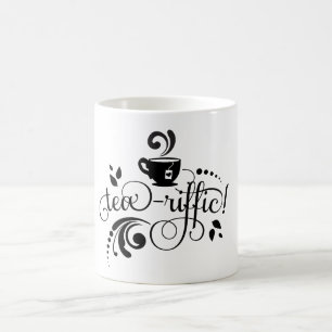 Tea Lover, Tea Drinker, Tea Mok, Typografie Koffiemok