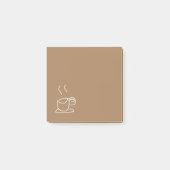 Tea Lovers Coffee Lovers modern simpel Post-it® Notes (Voorkant)