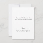 Tea Lovers kerstKaart (Achterkant)