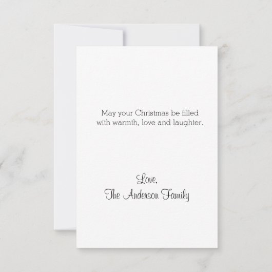 Tea Lovers kerstKaart (Achterkant)