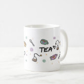 Tea Lovers Mug, Illustration  Koffiemok (Voorkant rechts)