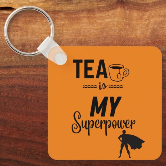Tea Lovers Sleutelhanger (Voorkant)