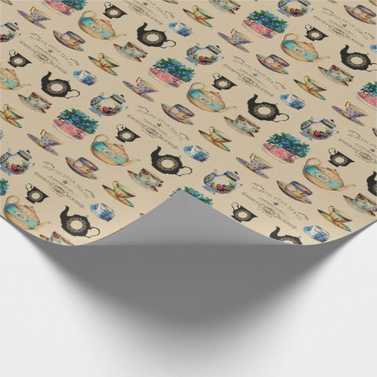 Tea maakt alles beter cadeaupapier (Hoek)