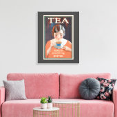 Tea maakt alles beter canvas afdruk (Insitu (Woonkamer))