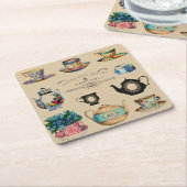 Tea maakt alles beter kartonnen onderzetters (Schuin)