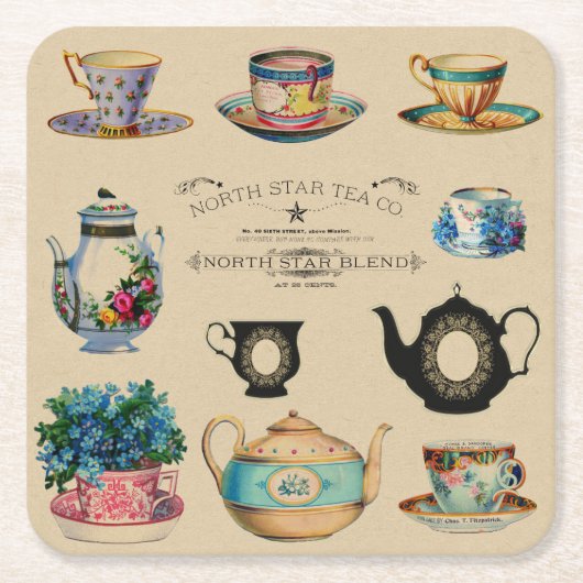 Tea maakt alles beter kartonnen onderzetters (Voorkant)