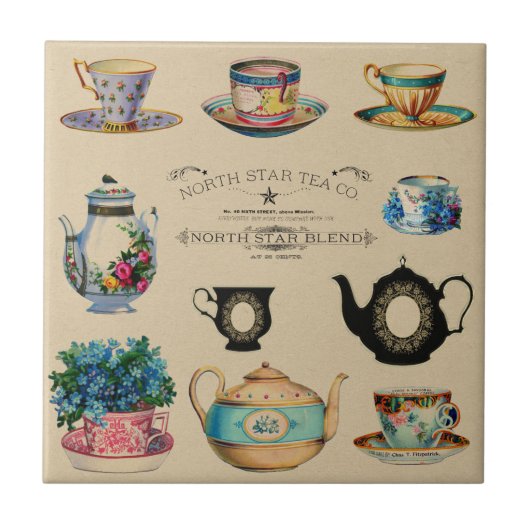 Tea maakt alles beter tegeltje (Voorkant)