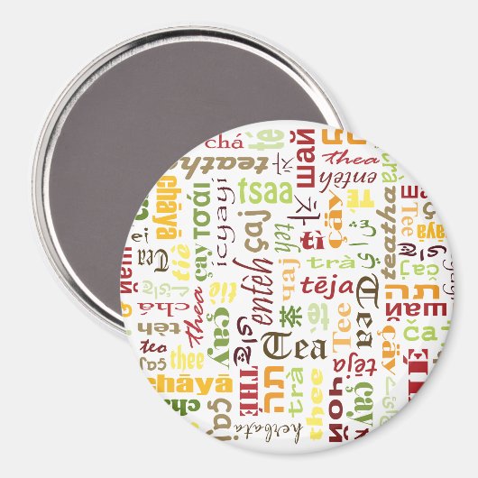 Tea Magneet (Voorkant / Achterkant)