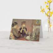 Tea, Mary Cassatt Kaart (Gele Bloem)