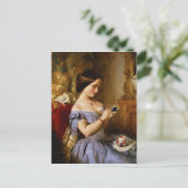 Tea meenemen in de tekentaal briefkaart (Staand voorkant)