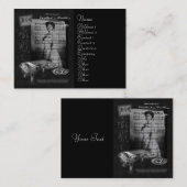 Tea meenemen met Clara Butt Visitekaartje (Voorkant / Achterkant)